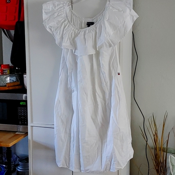 Ralph Lauren white off shoulder dress - Picture 1 of 4